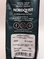 Чай черный Nordqvist Karibian Aurinko (абрикос, ананас, маракуйя) 80 г (из Финляндии)