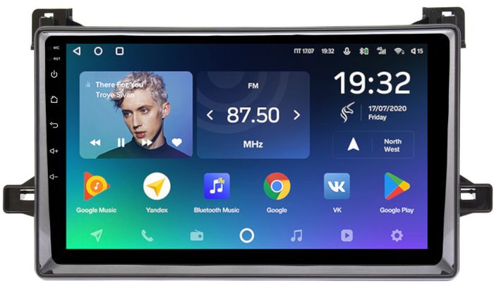 Магнитола для Toyota Prius 50, PHV 2015-2018 - Teyes CC2 PLUS монитор 9" QLED, Android 10, Быстрая, SIM-слот
