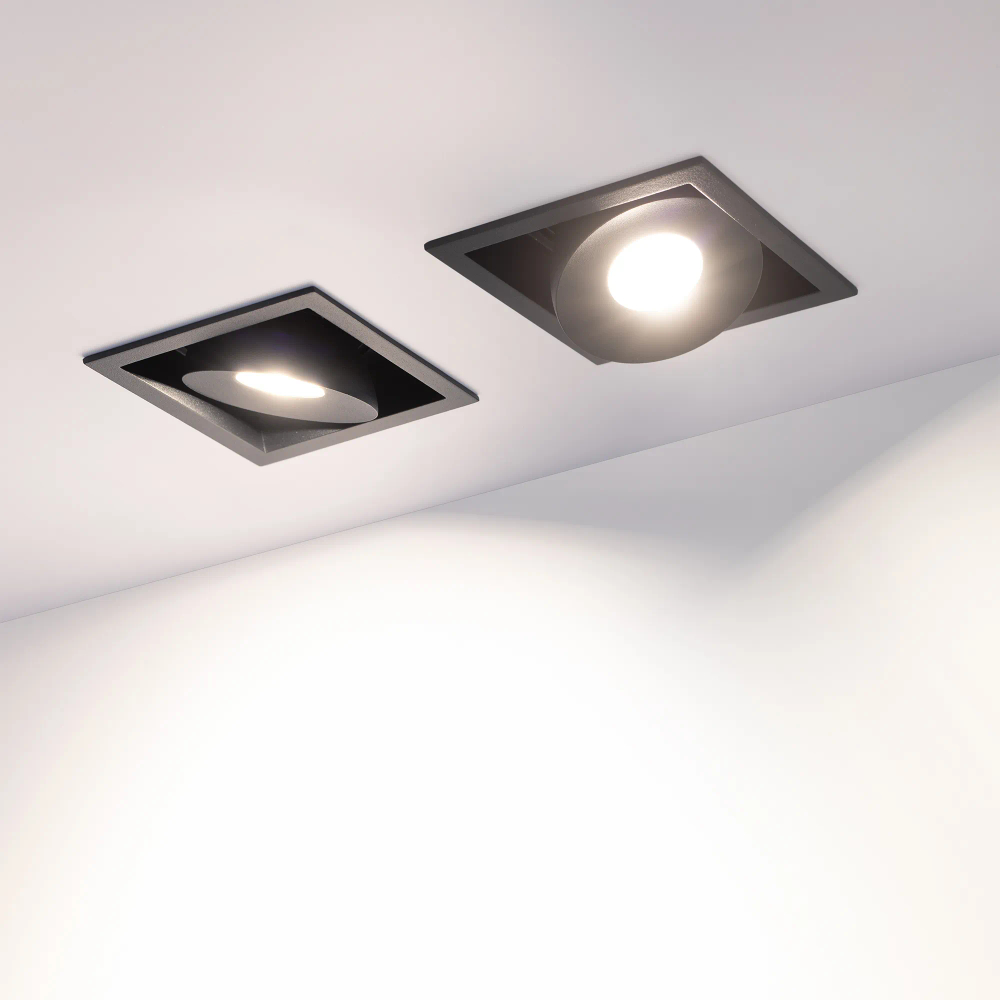 Светильник CL-SIMPLE-S80x80-9W Day4000 (BK, 45 deg) (Arlight, IP20 Металл, 3 года) 026875