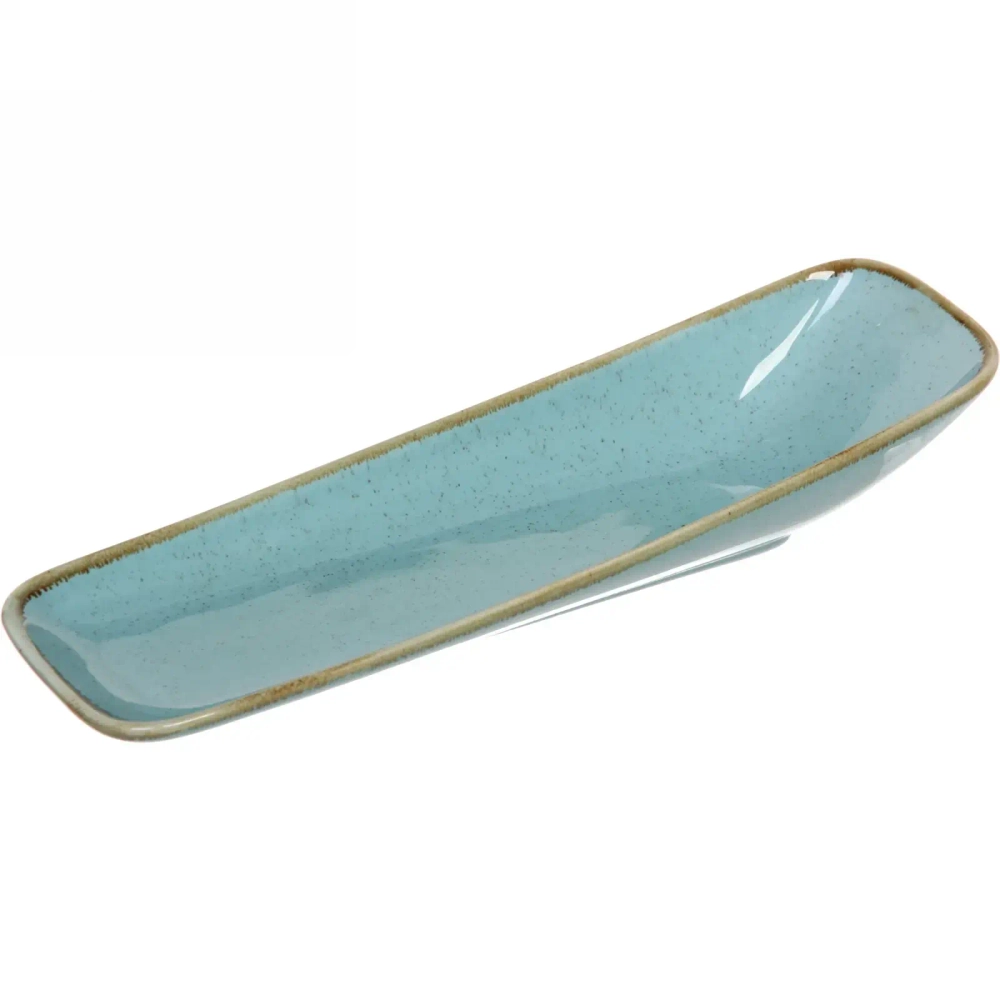 Тарелка керамическая «Tiffany Blue»сервировочная 30*9,5*5см
