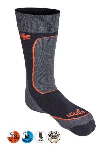 Носки Norfin T3M NORDIC MERINO MIDWEIGHT р.(42-44) L