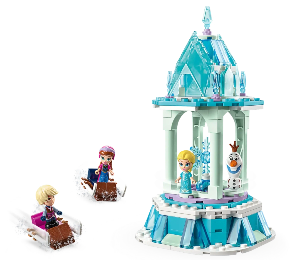 Конструктор LEGO Disney 43218 Волшебная карусель Анны и Эльзы