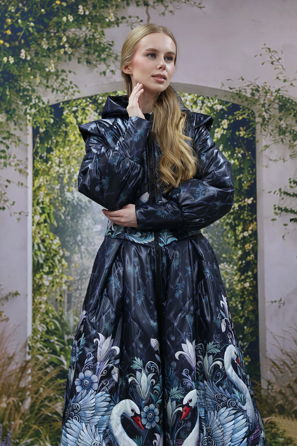 Coat "Middle Ages. Swan Lake"