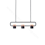 Pendant design lamp  Ling PL3 by Seed Design (Black)