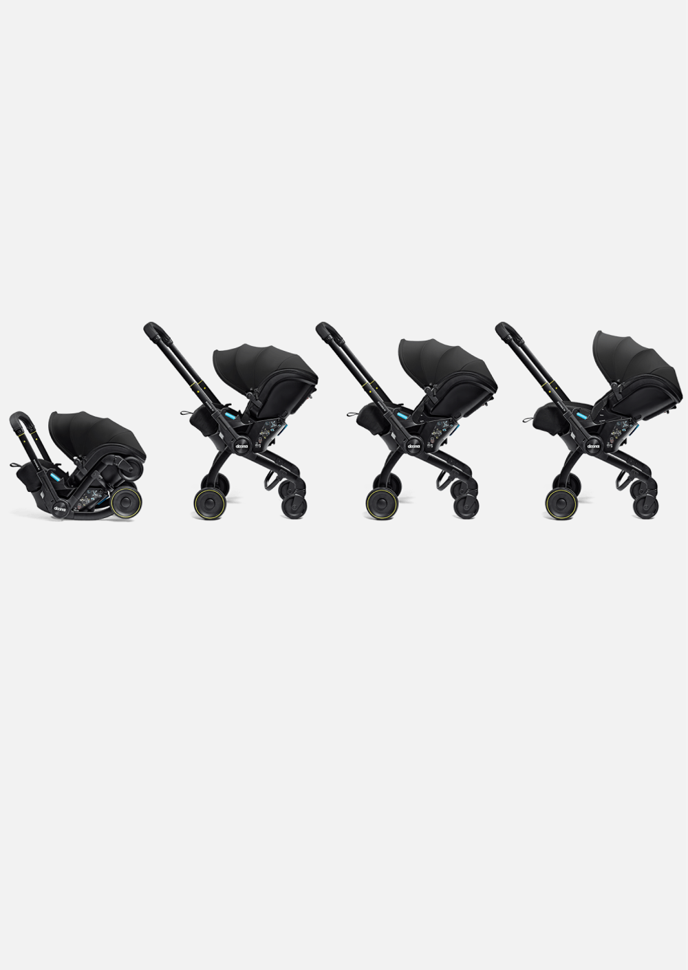 Doona Коляска и Автокресло Doona X / Nitro Black