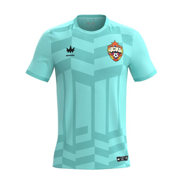 Футболка вратарская детская CSKA GK Jersey S/S 26/27 Y — Hyper turq