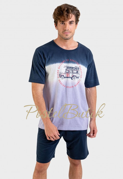 Костюм-пижама мужская Massana T04 BLUE (P221303)
