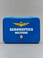 Набор подарочный Aeronautica193 визитница+брелок коричневый