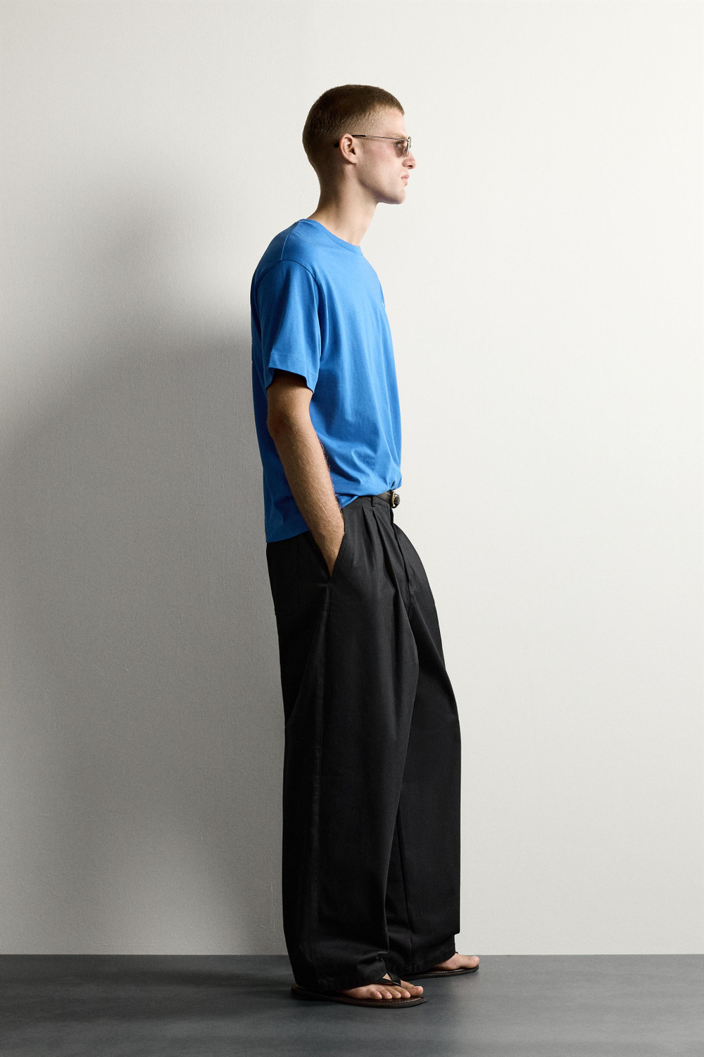 ФУТБОЛКА СВОБОДНОГО КРОЯ С ВЫШИВКОЙ — ZARA · 6224/328