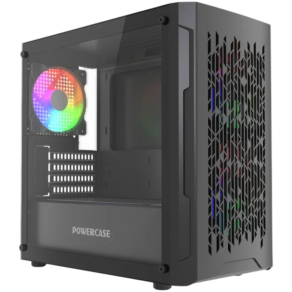 Корпус Powercase Mistral Micro D3B ARGB V2 Black (CMMDB-A3-V2)