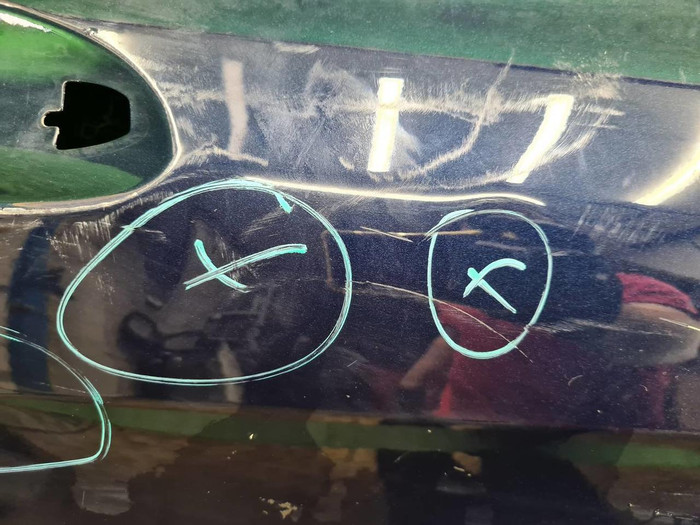 Дверь задняя правая Mercedes CLA C117 (2013-2019)