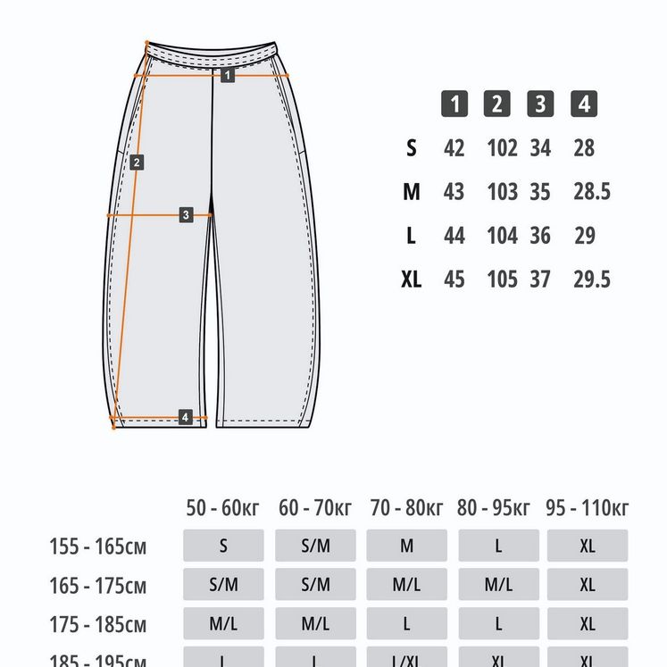 Штаны UNIFORM Baggy Sport, темно-серый