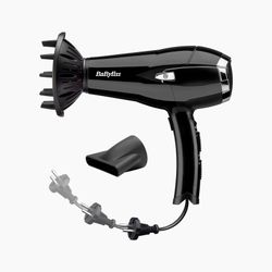 Фен BaByliss Cordkeeper 2000 D374DE черный
