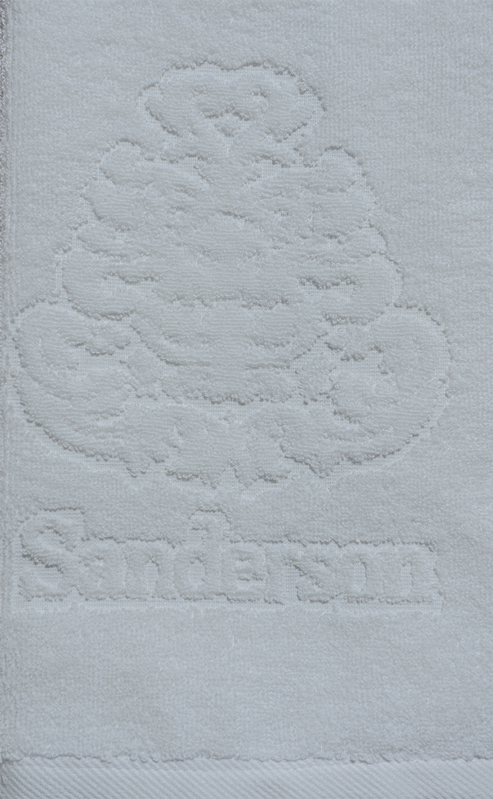 Набор полотенец 2шт Palombella Sanderson Logo bianco белый