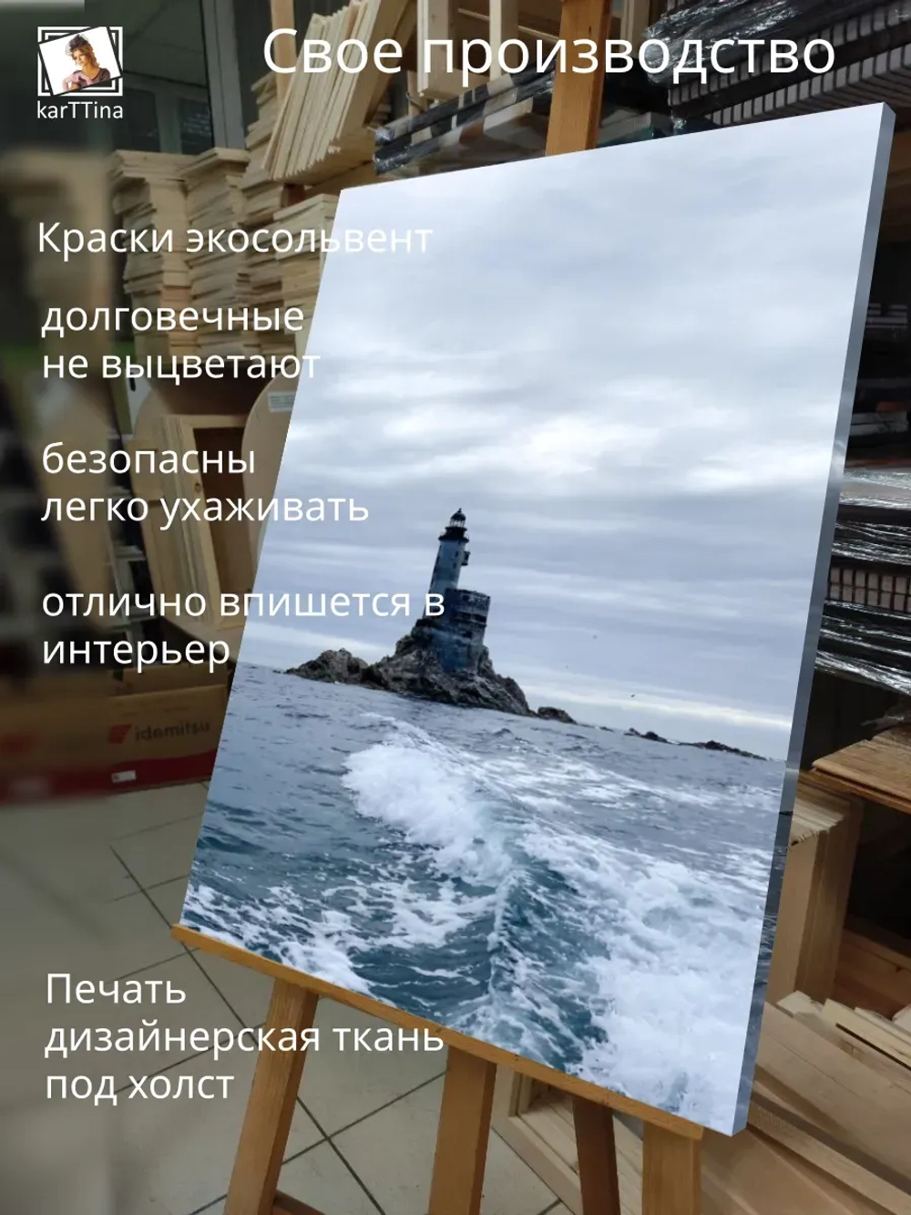 Картина на стену Смотритель 30х40см 1шт.