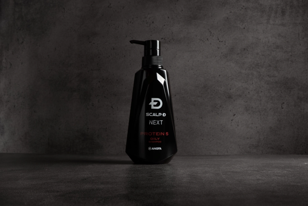 ANGFA Мужской питательный шампунь для жирных волос «Scalp D Next protein 5 oily shampoo» 350 мл.