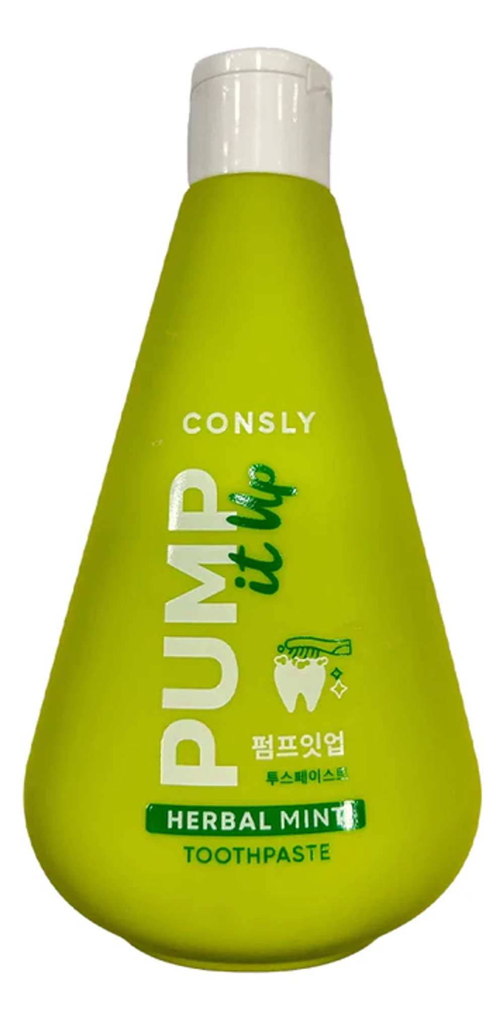 Зубная паста с экстрактом гвоздики CONSLY Pump It Herbal Mint Toothpaste 300 мл