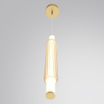 8259/15WCL LEDIO LN26 280 золото/амбер, металл/акрил/стекло Бра/подвес LED 15W 4000К 220V TRENDY