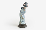 Коллекционная фарфоровая статуэтка Lladro «Японская девушка в поклоне»