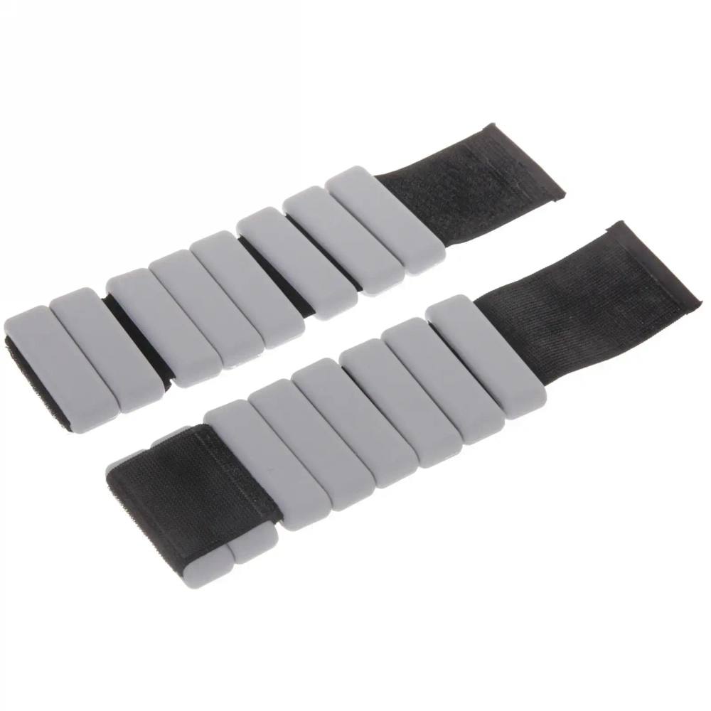 Утяжелитель для рук и ног Fit Band, 2 шт, 900 гр, серый