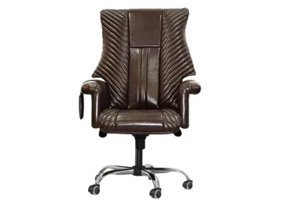 Офисное массажное кресло EGO President EG1005 ШОКОЛАД (Арпатек)