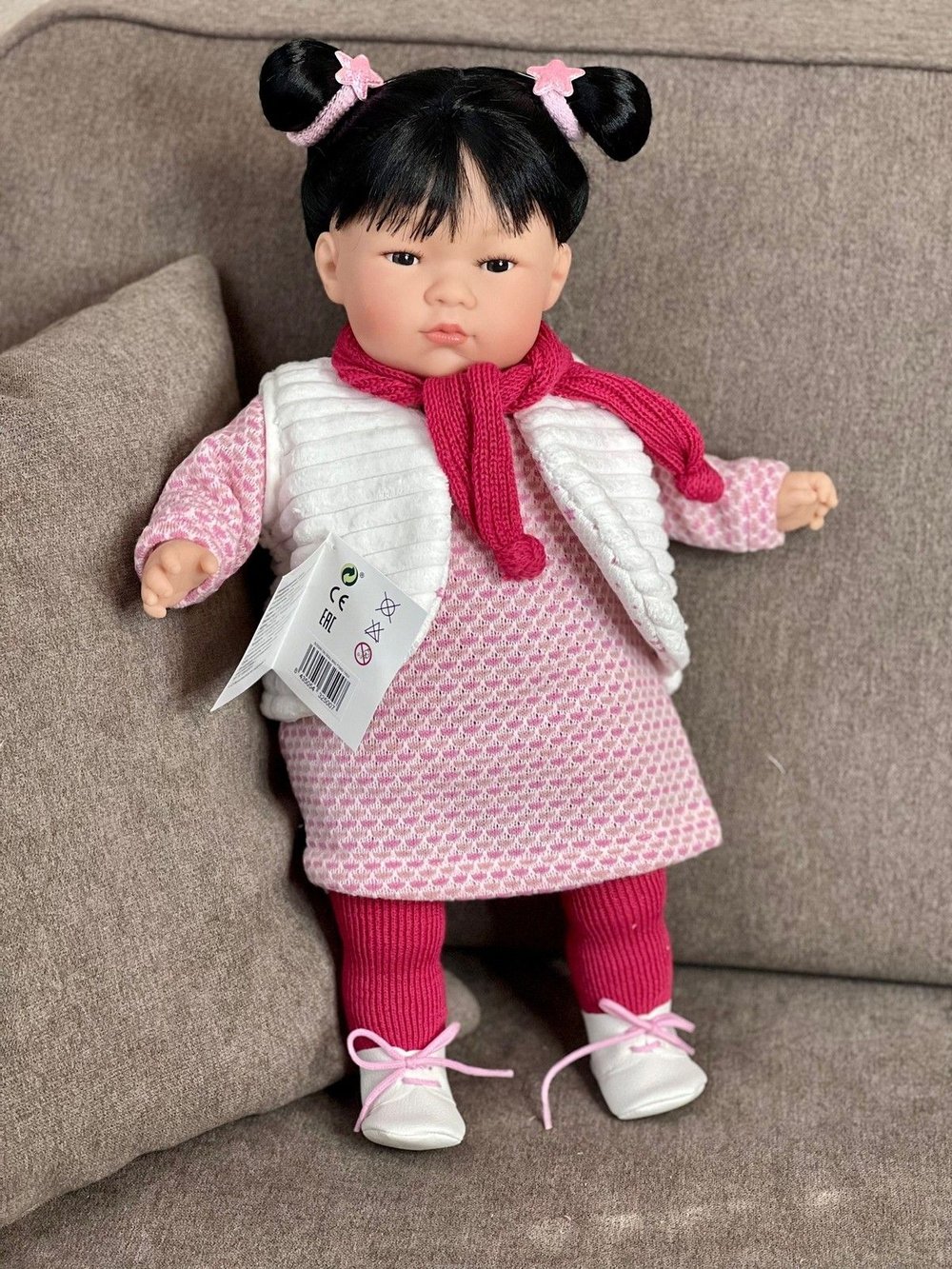 Кукла для девочки 45см Тай мягконабивная (N2500K)
