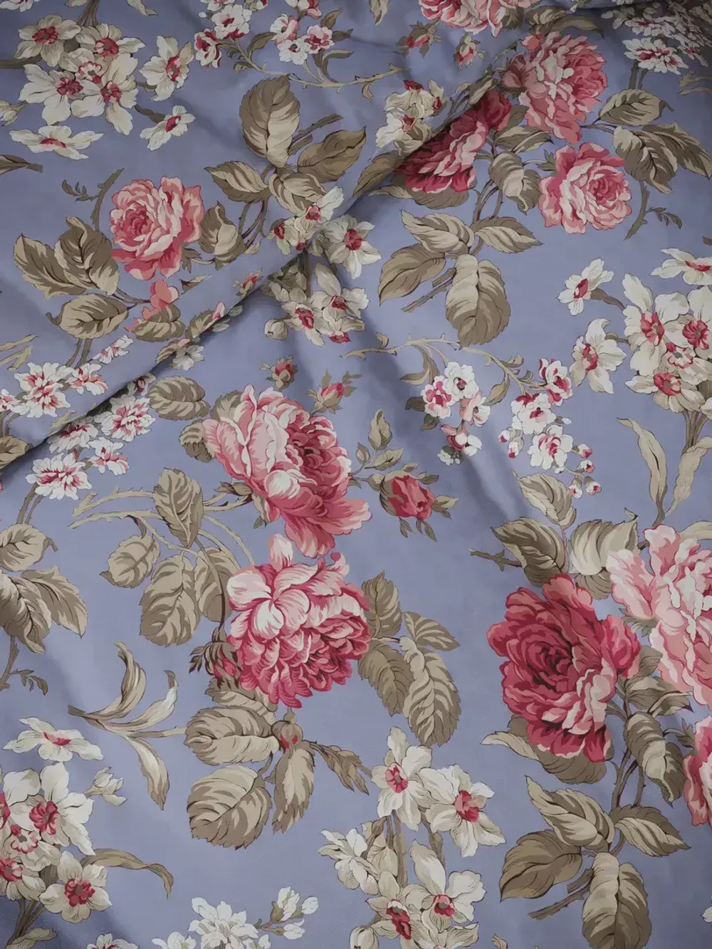 Наволочка комплект 2шт перкаль Сказка "Прохоровская роза" 45х45 см на молнии