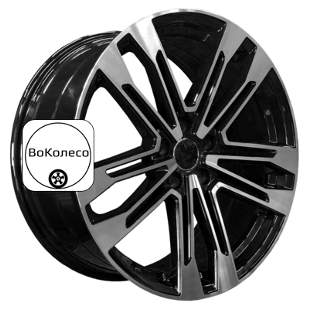 9x20/5x112 ET37 D66,45 3044 Gloss Black Machine Face (PDW) PDW