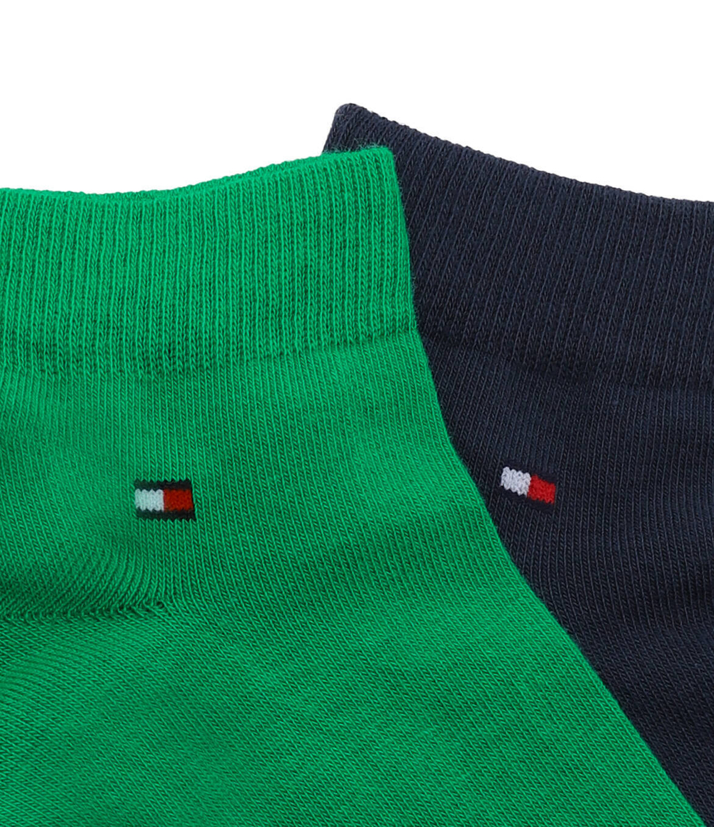Носки 2 пары Tommy Hilfiger - зеленый(342025001)