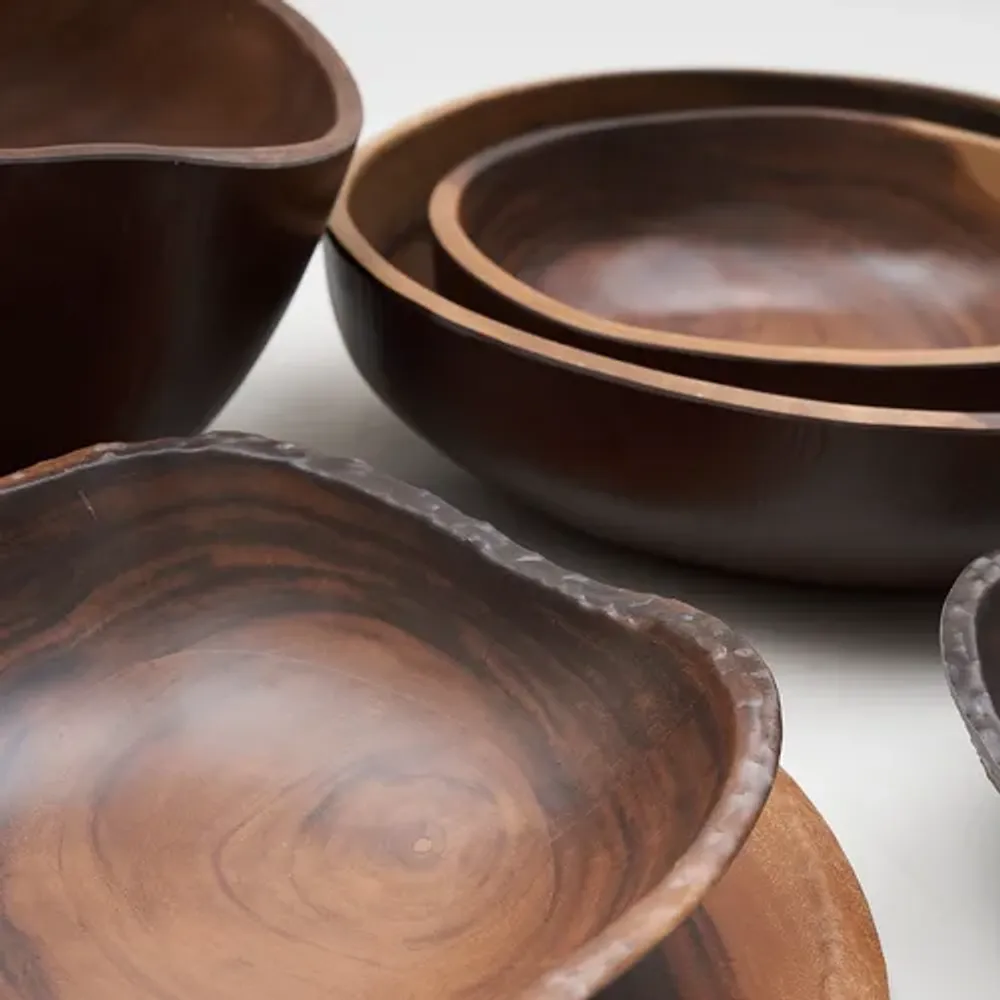 Блюдо 15,5*1,7 см круглое African Wood 2 пластик меламин P.L. Proff Cuisine