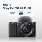 Беззеркальный фотоаппарат Sony ZV-E10 Kit 16-50mm, черный (уцененный)