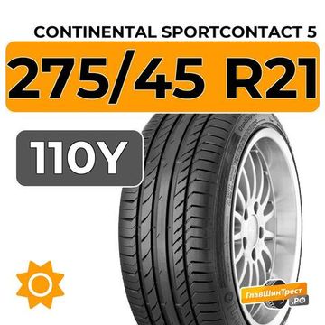 Continental SportContact 5 SUV 275/45 R21 110Y XL