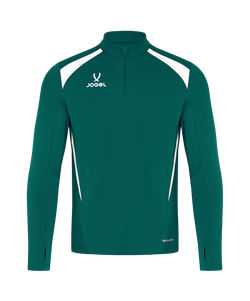 Джемпер тренировочный Jogel DIVISION PerFormDRY Training 1/4 Zip Top, темно-зеленый N4