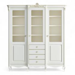 Библиотека 3 двери с ящиками AG183E