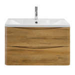 Мебель для ванной комнаты подвесная BelBagno ACQUA-800-2C-SO-RR 80см Rovere Rustico