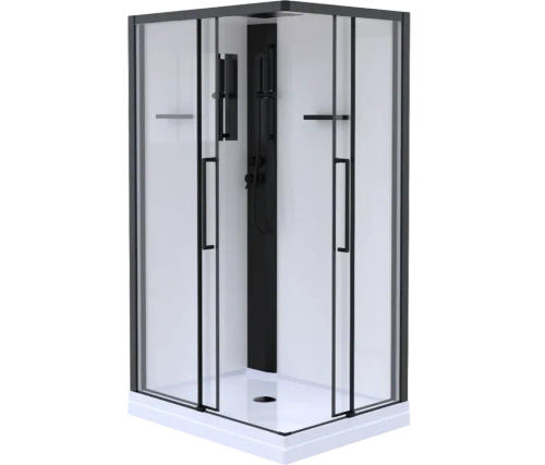 Кабина душевая Esbano (Эсбано) ESM-129CKR R, с низким поддоном, 120х90х215