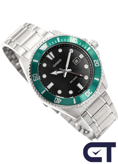Casio MDV-107D-3A — мужские дайверские часы