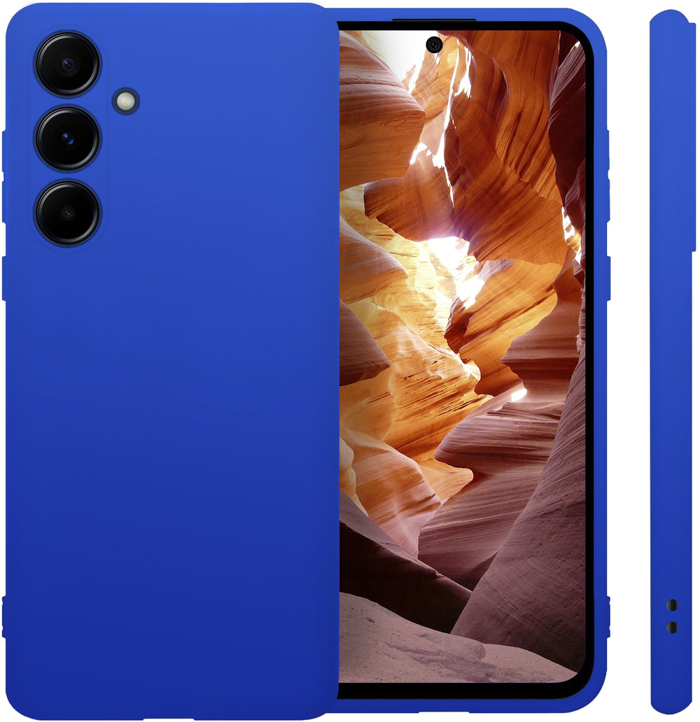 Мягкий Soft Touch чехол из силикона для SAMSUNG GALAXY A55 с бархатной подкладкой