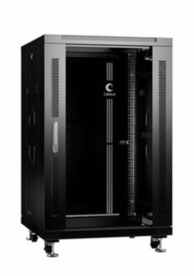 Шкаф серверный Cabeus IP20 27U ND-05C-27U60/80-BK