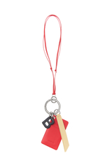 FLÜGGÅƏNK∂€ČHIŒβØL∫ÊN — Leather Tag CHAMPAGNE