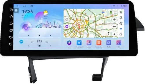 Магнитола для Toyota Prius 30 2009-2015 (правый руль) - FarCar S500+TS10 монитор 12.3" 2K QLED на Android 14, Быстрая, CarPlay, 4G SIM-слот