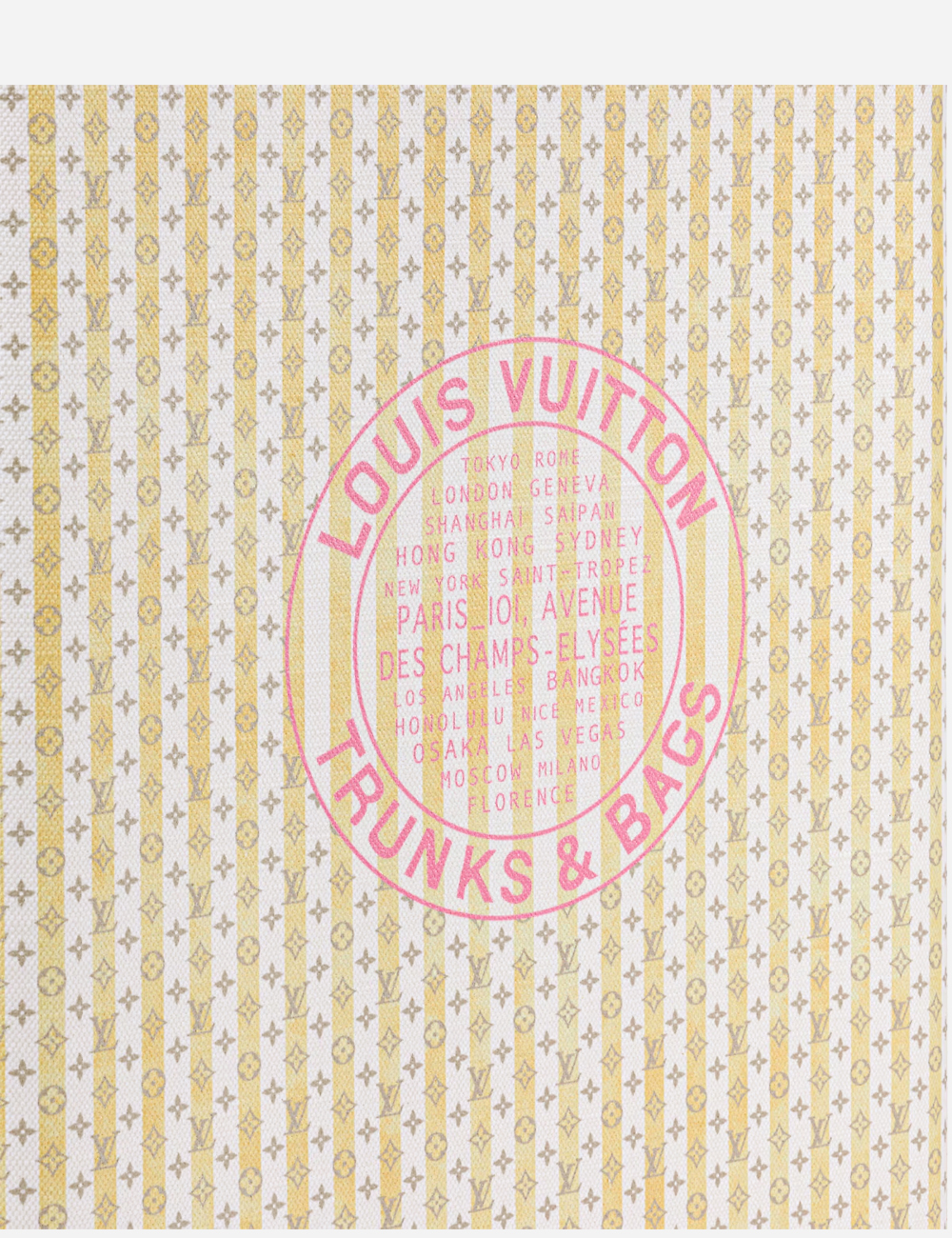 Чемодан Louis Vuitton Horizon 55 Monogram Canvas "Banana Yellow"