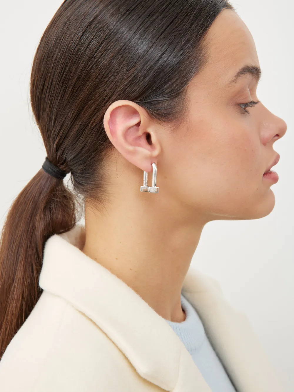 СЕРЬГИ "STATEMENT 2 IN 1"