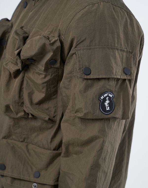 Куртка We Don’t Care Swiss M70 Crinkle Nylon Jacket Khaki - фото 6