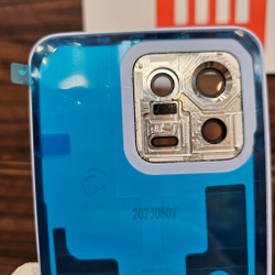 Крышка для Xiaomi 13 - оригинальная задняя пластиковая панель (голубого цвета)