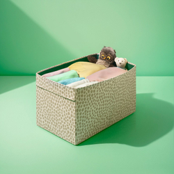 IKEA SLÄKT  (ИКЕА СЛЭКТ)  -  Коробка для хранения - бежевая 55x33x33 см