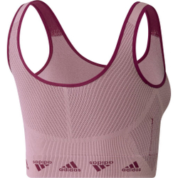 ТОП теннисный Adidas Training Aeroknit Bra - lagacy burgundy/mauve