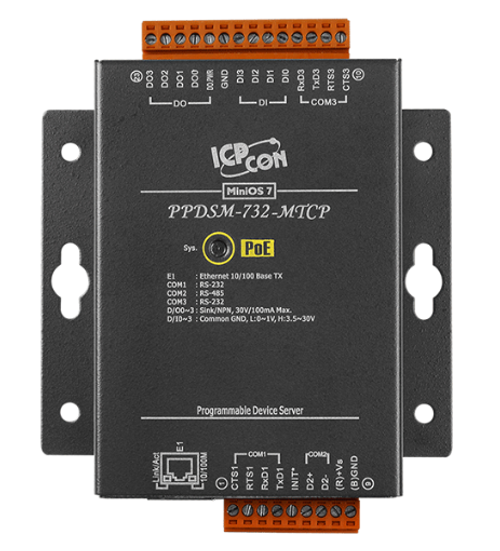 Преобразователь ICP DAS PPDSM-732-MTCP CR