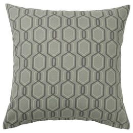 Чехол на подушку IKEA JATTEPOPPEL (ЙЭТТЕПОППЕЛЬ), Зелено-серый, 50x50 см