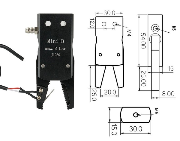 mini-B J1080BWD – Мини захват литника